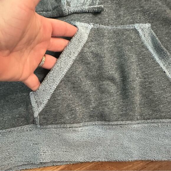Gypsy 05 Women’s Gray Hoodie, Distressed, Lagenlook, Hooded, Size Small - Picture 6 of 12